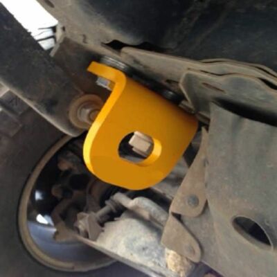 1 Pair Heavy Duty Recovery Tow Point for Nissan Navara D22 WLL 3250 KG Each