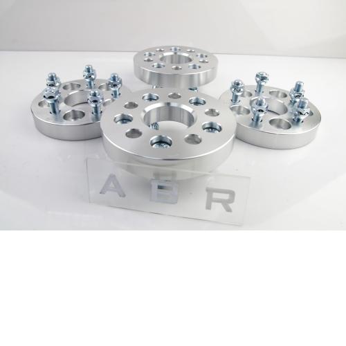 2pcs 25mm 5X100 To 5X100 M12x1.25 Wheel Spacers Adapter For Subaru GC8 GF