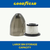 Goodyear Airship Vacuum Cleaner - Wired 12V 76.8W 6100pa 50000 RPM Lightweight