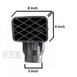 3 Inch 77mm Inlet Universal Replacement Ram Vehicle Snorkel Kit Head Top 4x4 4WD