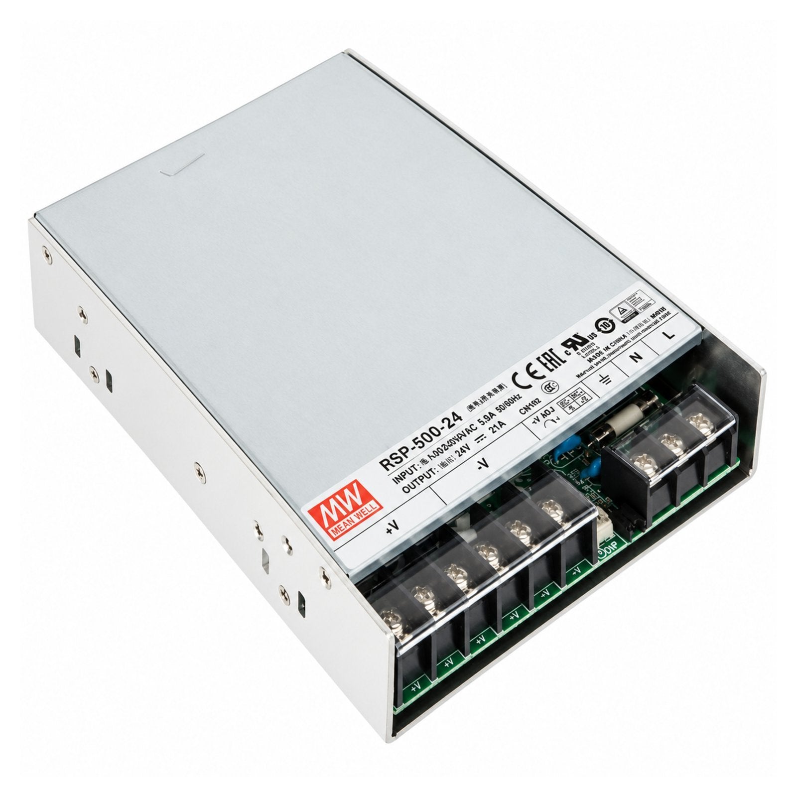 Mean Well MW RSP-500-24 500W 24V 21A Single Output Switching Power Supply