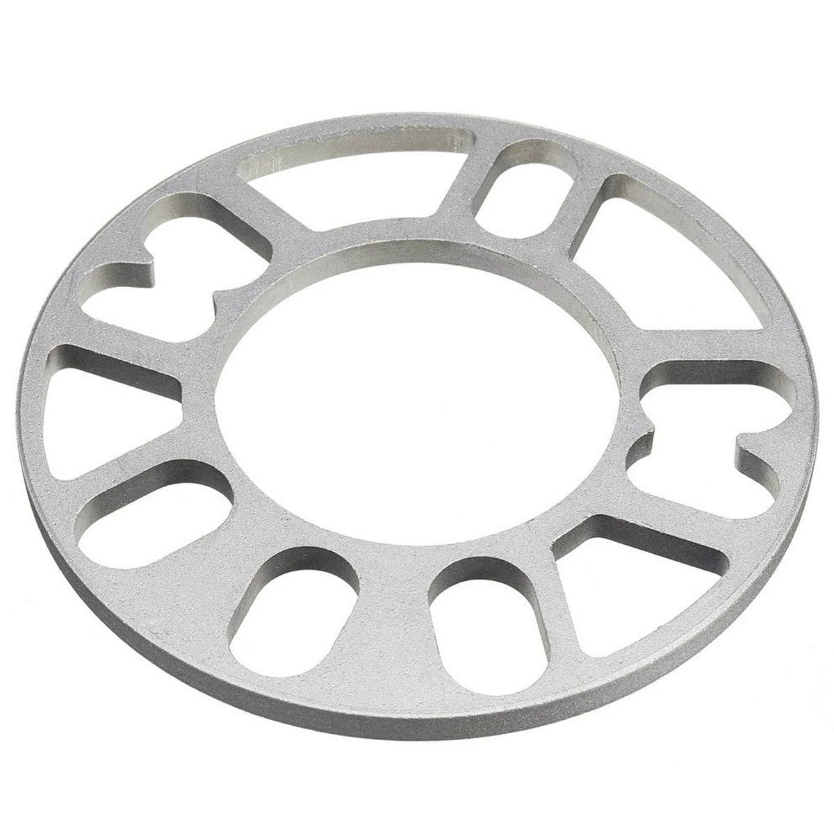 4pcs 5mm Aluminum Wheel Spacers Shims For Universal 4/5 Stud 114.3 120