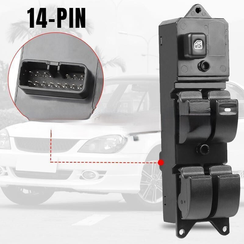 New RHD Power Window Switch Main Control For Mitsubishi Triton ML L200 2005-2008