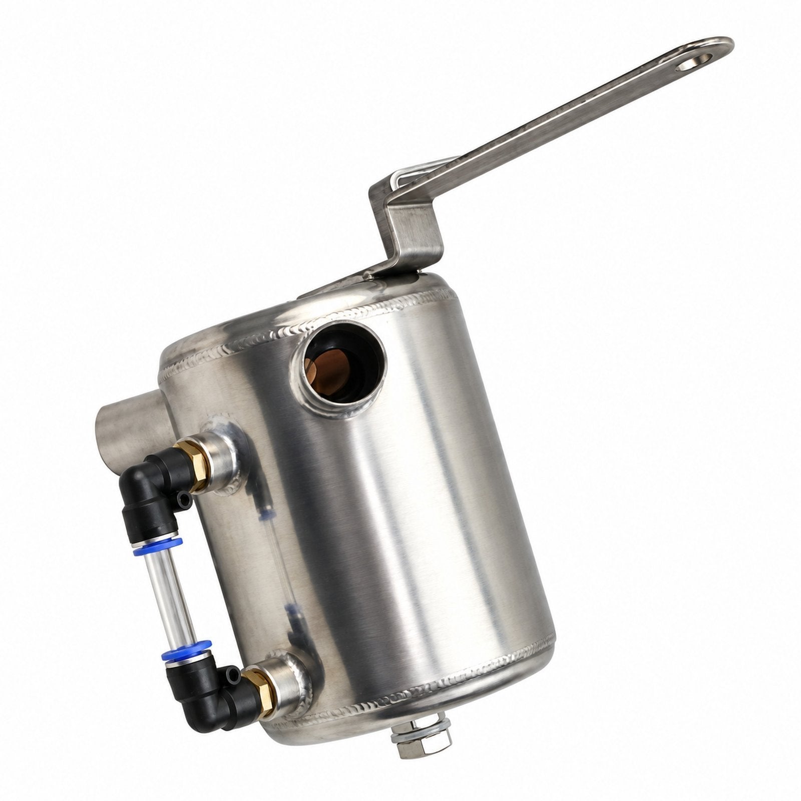 Stainless Steel Oil Catch Can For Ranger T60 PX XL 11++ 3.2L Diesel Turbo