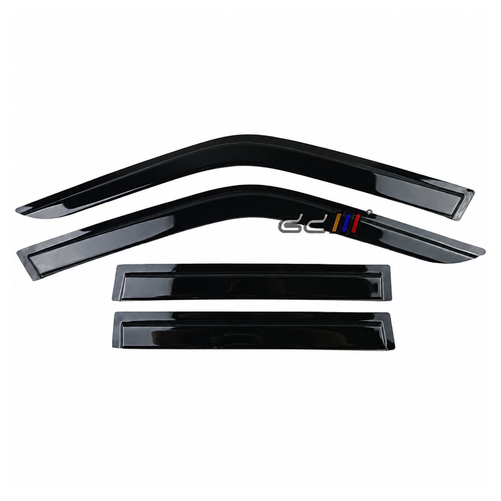 Weathershield Car Window Door Visor Wind Deflector Fits Honda Civic EF 4DR 88-91