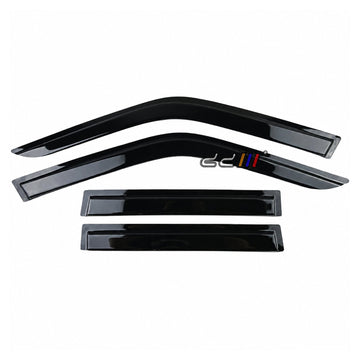 Weathershield Car Window Door Visor Wind Deflector Fits Honda Civic EF 4DR 88-91