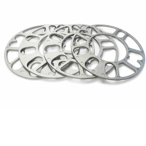 4pcs 3mm Aluminum Wheel Spacers Shims For Universal 4/5 Stud 114.3 120