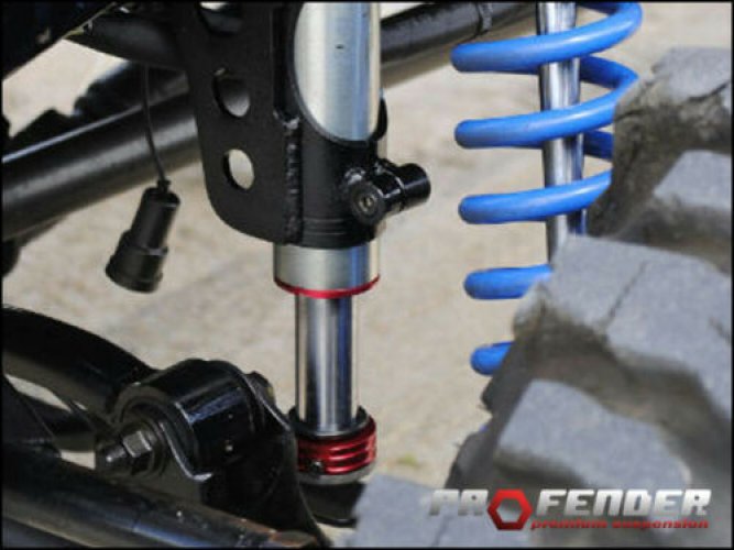Profender Travel Bumps Hydraulic Stops 4" Stroke Shock Nissan GQ Gu Jeep Hilux