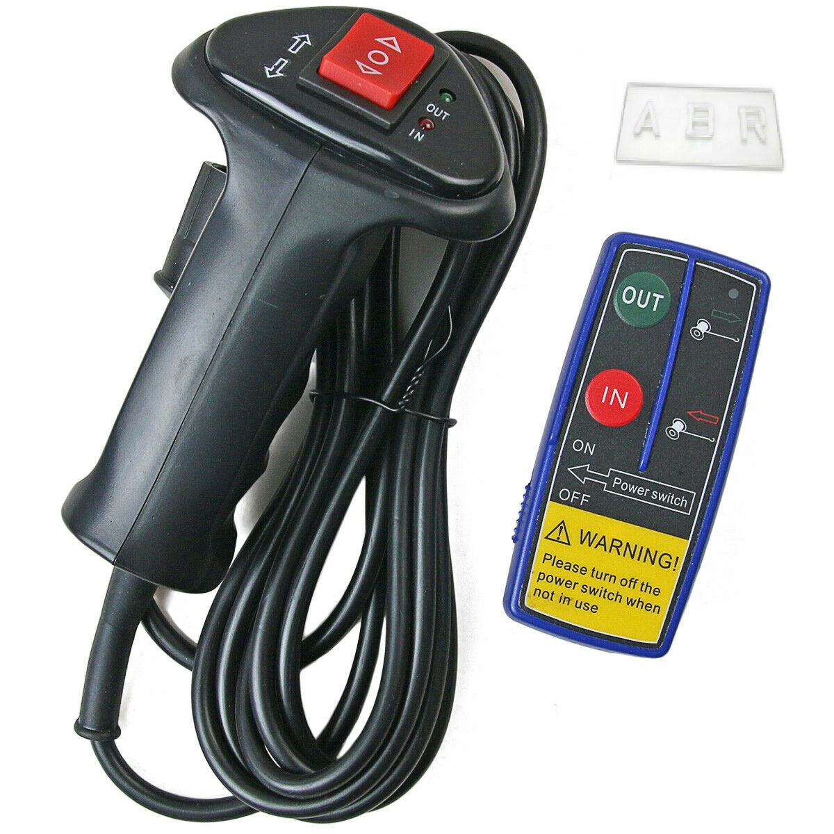 12000lbs Winch Control Box with 12V Solenoid Wireless Remote Control