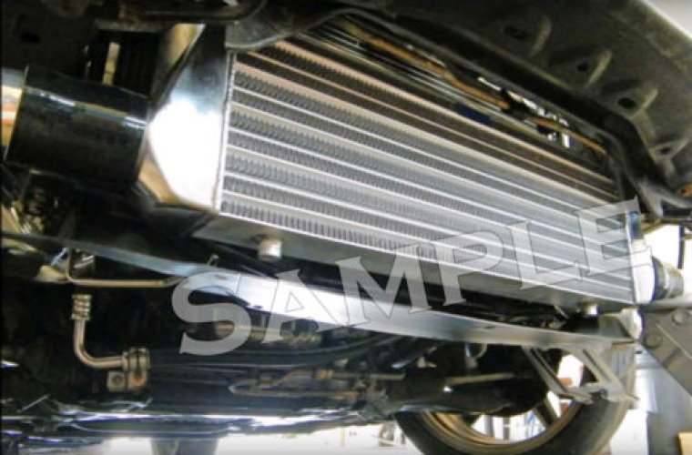 Front Mount Intercooler 550X230X65MM Inlet/Outlet 2.5" Aluminium Bar Plate