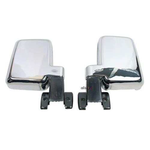 1 Pair Manual Door Side Mirror For Landcruiser 60 Series FJ60 FJ62 BJ62 1980-89