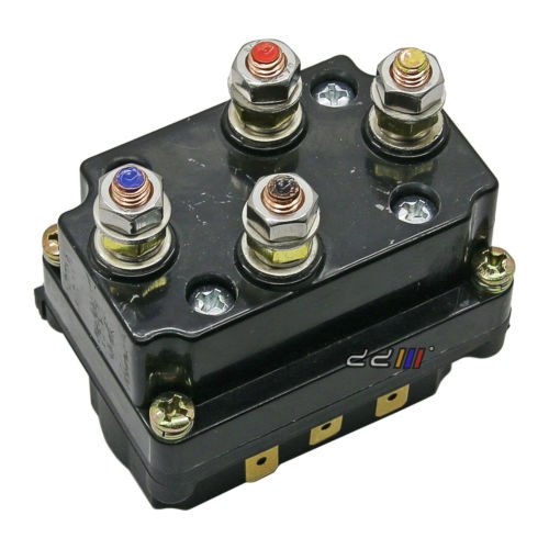 Universal 12V 200amp ATV UTV Winch Contactor Switch Relay Solenoid 4x4 4WD