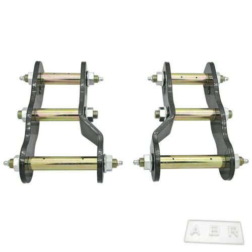 2 inch Rear Extended Raise Up Greasable Shackles For Nissan Navara D40 05-15*
