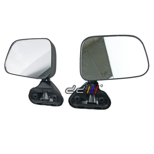 1 Pair Left Right Door Wing Mirror For Toyota Hilux Pickup MK3 106 1988-1997