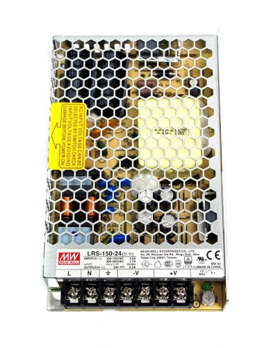 Mean Well MW LRS-150-24 150W 24V 6.5A Single Output Switching Power Supply