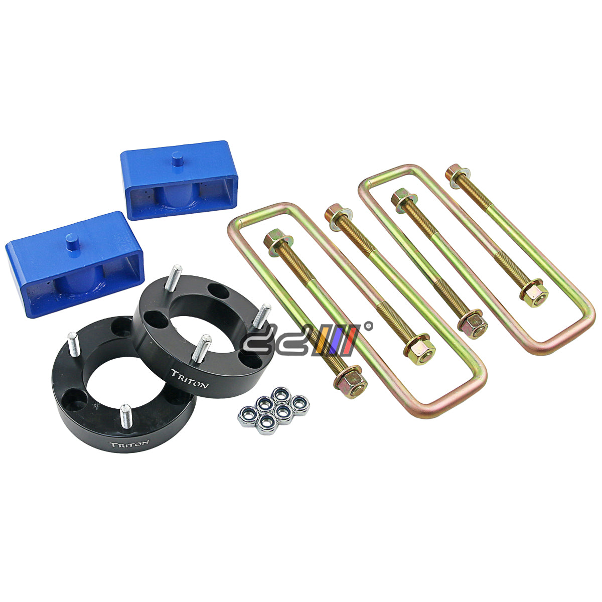 Front 2.5" Rear 2" Raise Suspension Lift Kits For Mitsubishi Triton 2.5 2005-ON