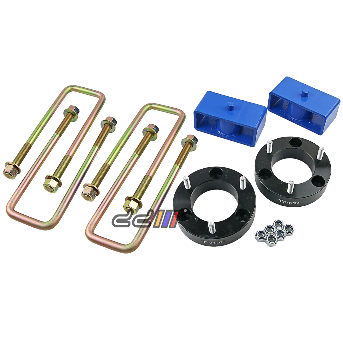 Front 2.5" Rear 2" Raise Suspension Lift Kits For Mitsubishi Triton 2.5 2005-ON