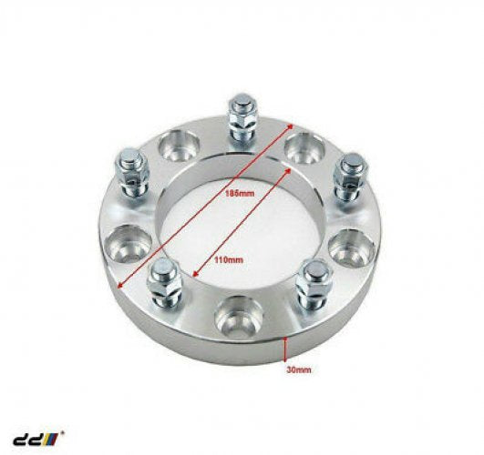 (2) Wheel Spacer Adapter Spacers Toyota LandCruiser 5X150 14X1.5 30mm 110MM