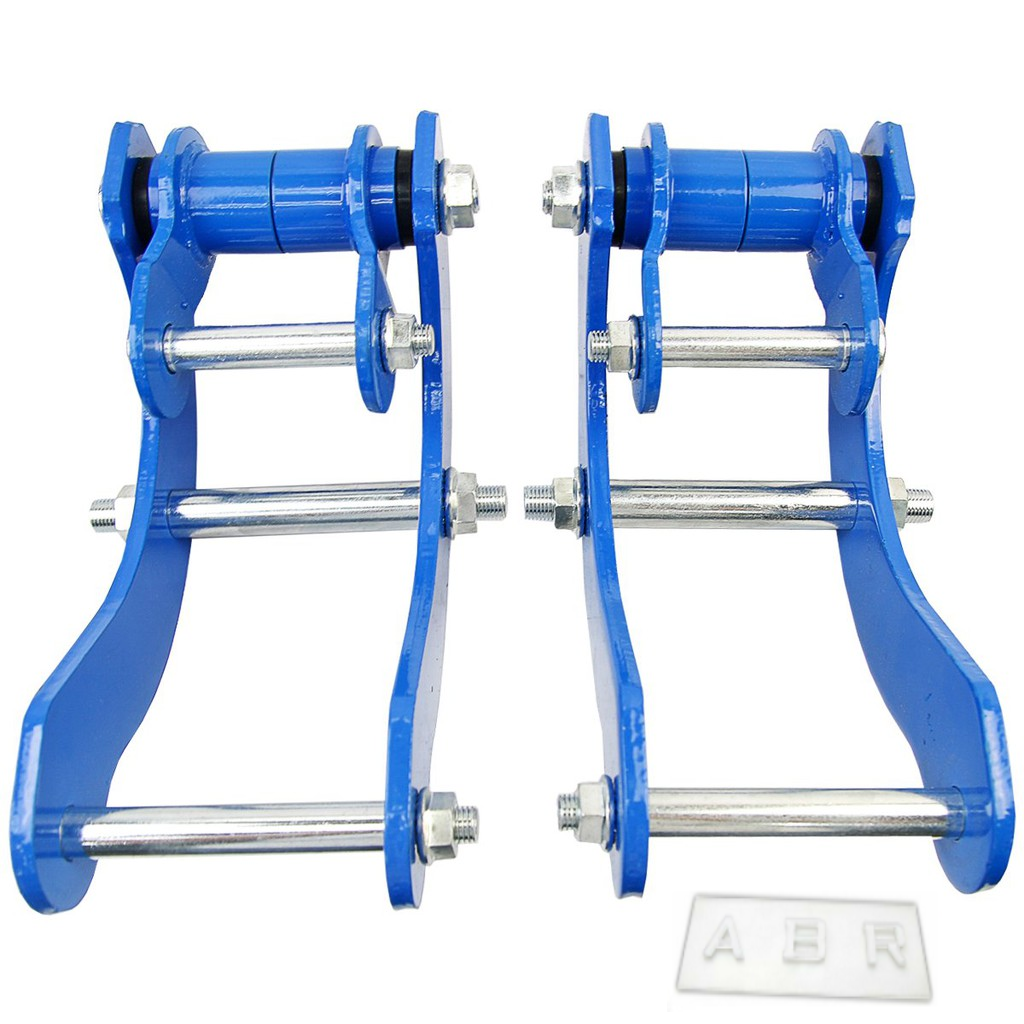 Lift 2" Rear Leaf Spring Shackles Lift Kit for Mitsubishi Triton MQ MR 2015-2023