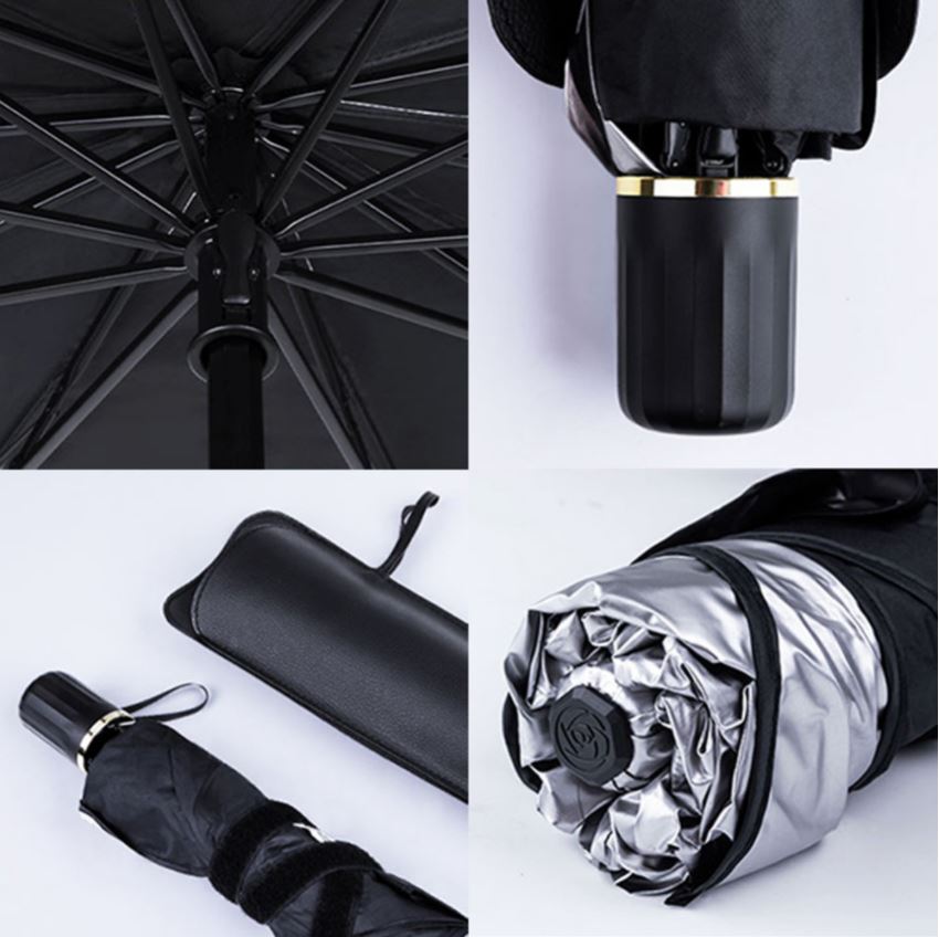 Car Windscreen Sun Shade Car Sunshade UV Heat Reflective Visor Umbrella 2 Sizes