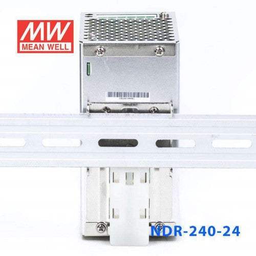 Mean Well MW NDR-240-24 240W 24V 10A Single Output DIN Rail Mount Power Supply