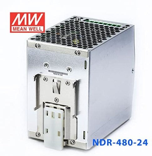 Mean Well MW NDR-480-24 480W 24V 30A Single Output DIN Rail Mount Power Supply