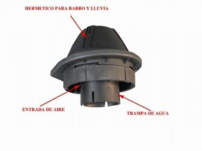 3 Inch Raised Mushroom Vehicle Snorkel Kit Head 77mm For Jeep Landrover Toyota