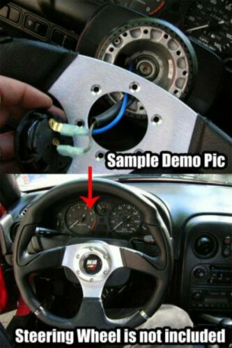 Elevo Steering Wheel Hub Adapter Boss Kit For Mitsubishi Triton L200 Strada MG