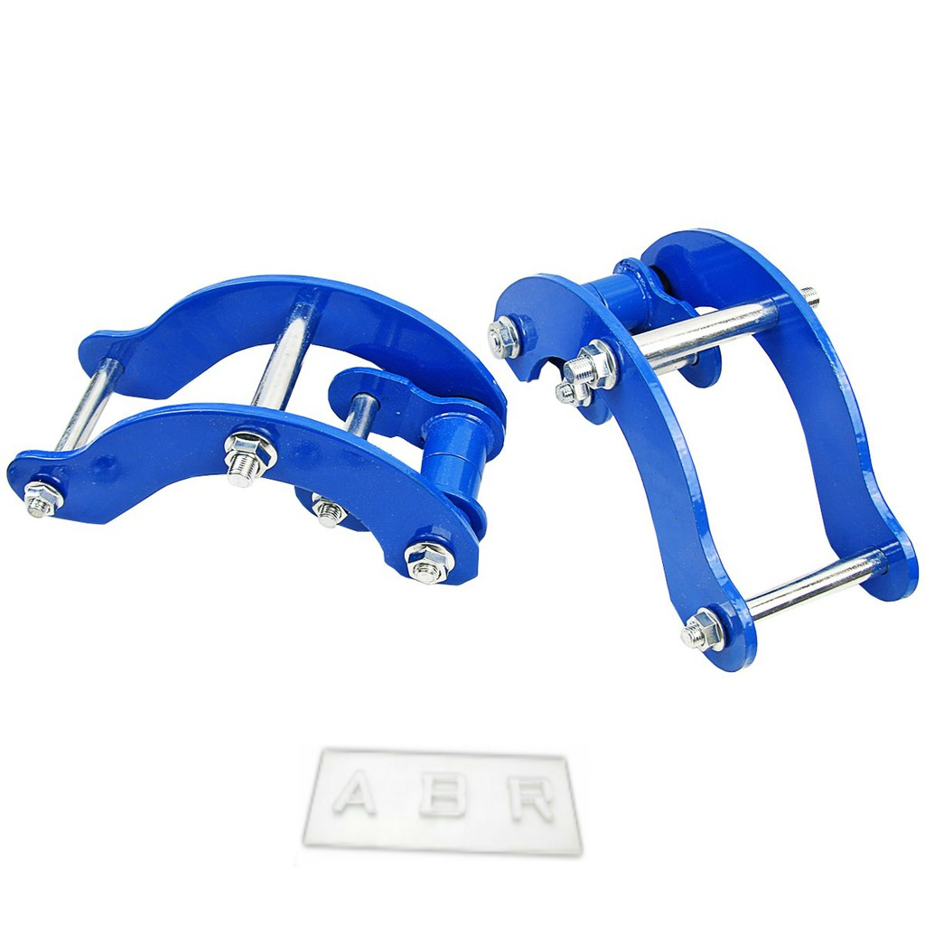 Lift 2" Rear Leaf Spring Shackles Lift Kit for Mitsubishi Triton MQ MR 2015-2023