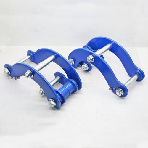 2" Extended Rear Leaf Spring Shackles For Toyota Hilux LN167 RZN169 VZN167 98-04