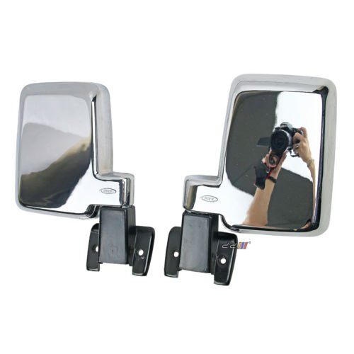 1 Pair Manual Door Side Mirror For Landcruiser 60 Series FJ60 FJ62 BJ62 1980-89