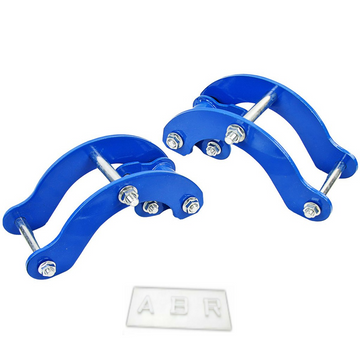 Lift 2" Rear Leaf Spring Shackles Lift Kit for Mitsubishi Triton MQ MR 2015-2023
