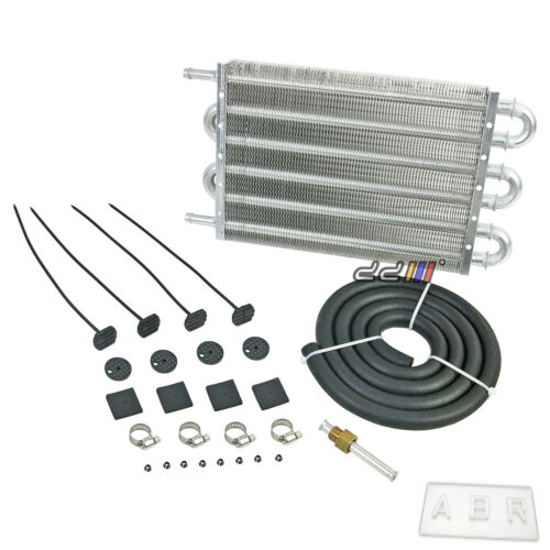 6 Row Universal Auto Transmision oil coller 252x127x19mm Universal converter