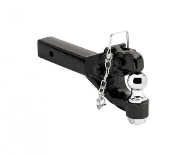 Heavy Duty 8 Ton Ball Combo Pintle Tow Hook Receiver Arm Hitch Towing 4WD Truck