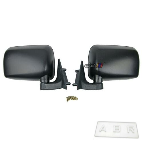 Set Manual Door Side Mirror For Mazda B2500 UF Courier PC PD Raider 1986-98'