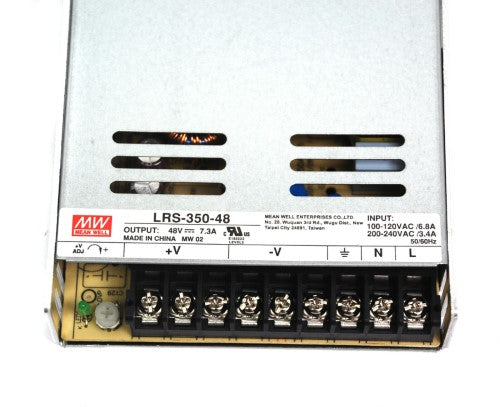 Mean Well MW LRS-350-48 48 VDC 7.5A 350W Regulated Switching Power Supply
