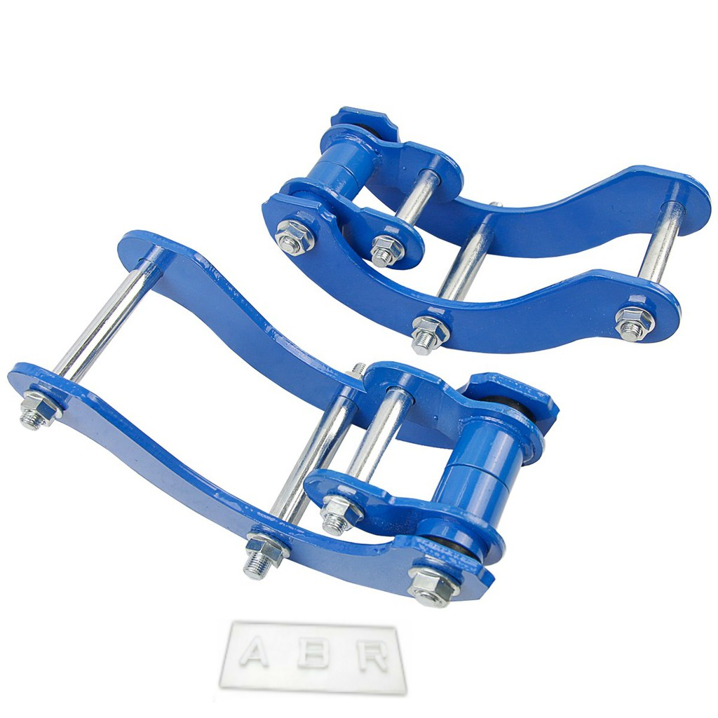 Lift 2" Rear Leaf Spring Shackles Lift Kit for Mitsubishi Triton MQ MR 2015-2023
