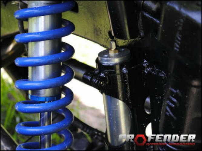 Profender Travel Bumps Hydraulic Stops 4" Stroke Shock Nissan GQ Gu Jeep Hilux