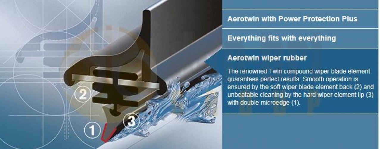 BOSCH Aerotwin Front Wiper Blade Set 26"+22" For Mercedes Benz W638 Van 1996-03