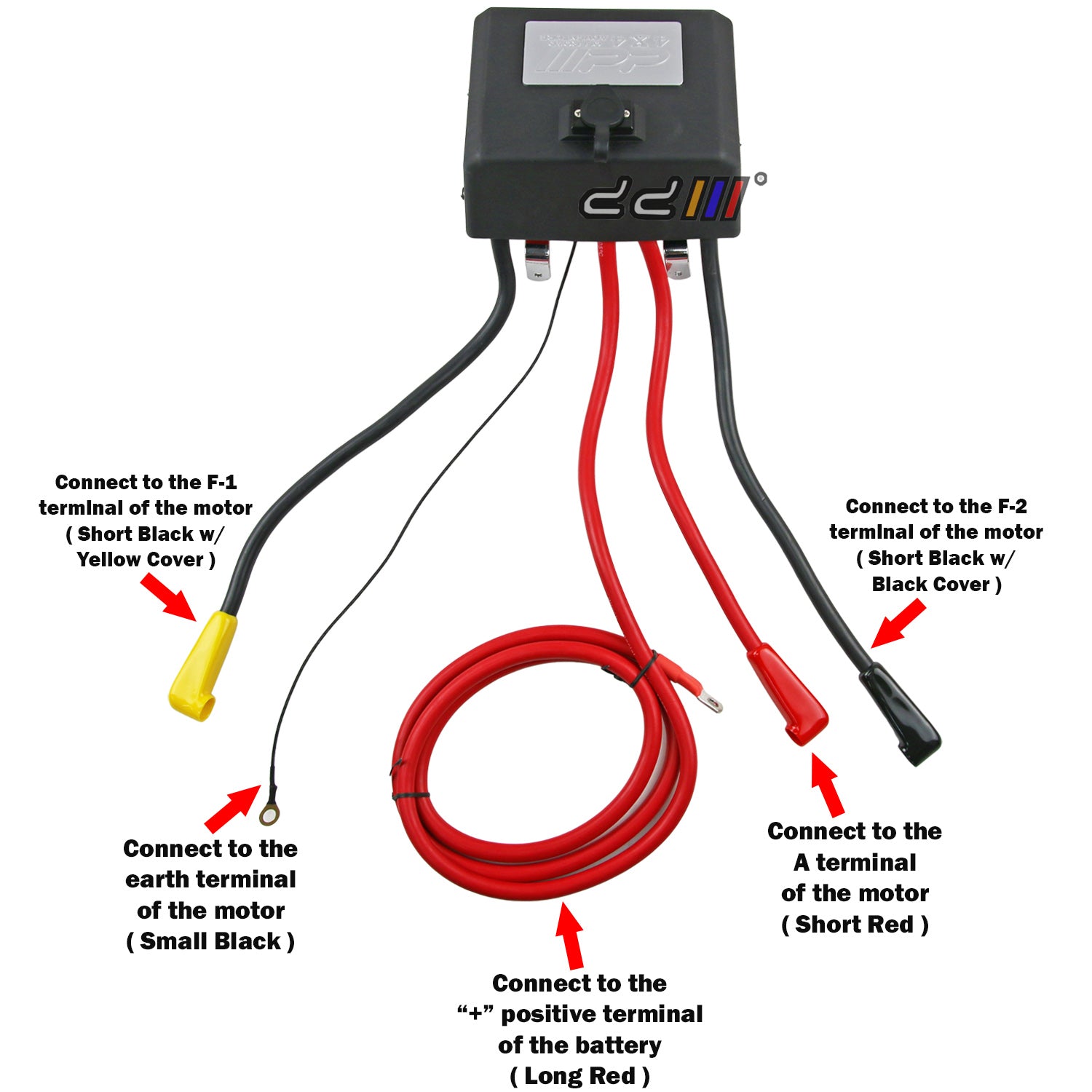 Control Box Pack Winch 24V Relay solenoid Wireless Remote switch free deliverys~