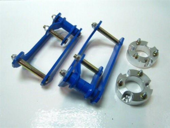 Front and Rear EXtended 2inch Lift Combo Kits Fixs Fixs Ranger PX BT60 2012