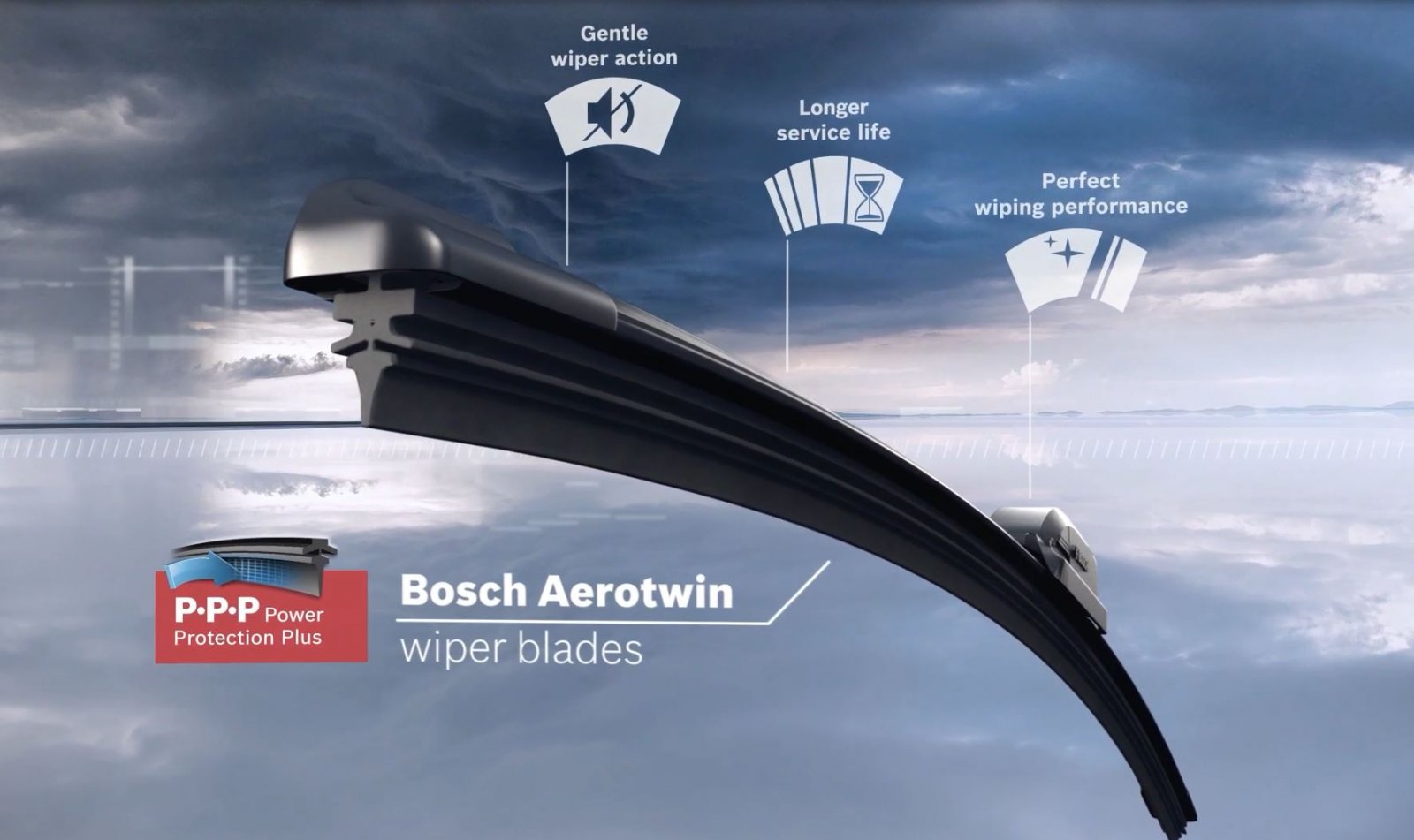 BOSCH Aerotwin Front Wiper Blade Set 26"+22" For Mercedes Benz W638 Van 1996-03