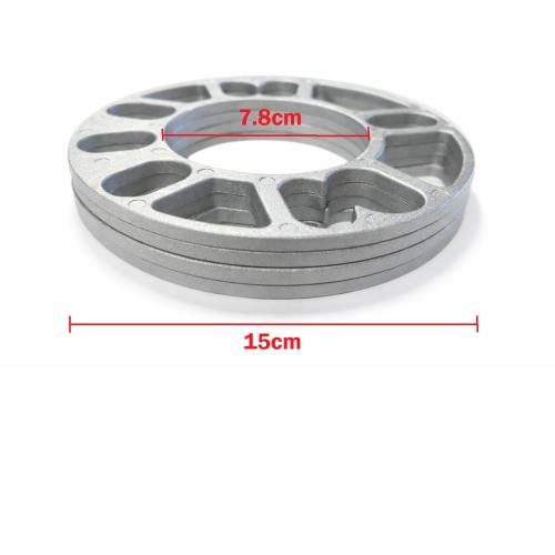 4pcs 5mm Aluminum Wheel Spacers Shims For Universal 4/5 Stud 114.3 120