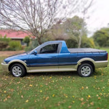2pcs Weather Shield Weathershield Door Window Visor Fit For Proton Jumbuck UTE