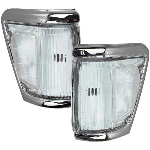 1 Pair Clear Signal Corner Light For Toyota Hilux Pickup LN106 LN107 RN105 89-95