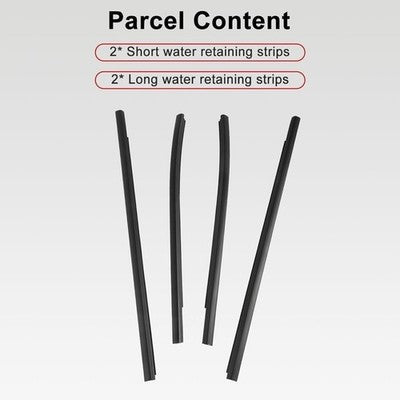 Outer Window Seals Moulding Weather Strip For Ford Ranger 4 Doors 2012 - 2021