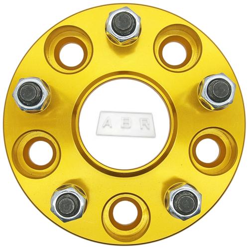 2 pcs 25mm 5 Studs 12 x 1.5 PCD 5 x 114.3 to 5 x 114.3 mm Wheel Spacer Spacers