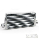 Intercooler FMIC Plate Full Aluminum Bar Front Mount 450x230x65MM 2.5"Outlet