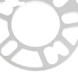 4pcs 5mm Aluminum Wheel Spacers Shims For Universal 4/5 Stud 114.3 120
