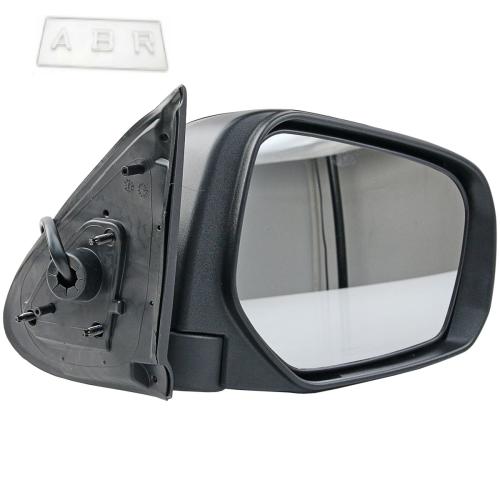 Front Right Black Electric Door Side Mirror 3P For Mitsubishi Triton L200 15-18